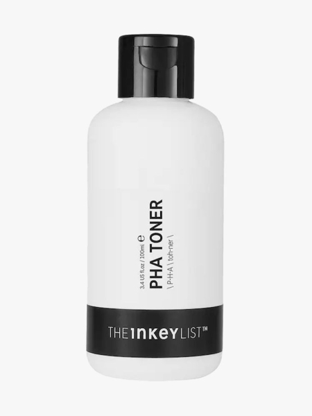 The Inkey List PHA Toner in branded component on a light gray background
